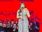 سوزان ممدوح وتامر عبد النبي يتألقان بأغانى الزمن الجميل بحفل عيد الحب بالأوبرا