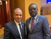 وزير الخارجية يلتقي مدير المركز الأفريقي لمكافحة الأمراض والأوبئة والوقاية