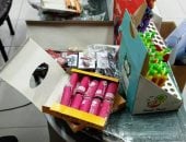 ضبط 11 ألف عبوة ألعاب نارية محظور تداولها فى المنوفية