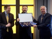 زيلينسكي يبحث مع وفد من مجلس الشيوخ الأمريكي تطورات الوضع في أوكرانيا