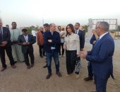 فى أولى مهامها.. وزيرة الثقافة تتفقد سمبوزيوم أسوان الدولى للنحت