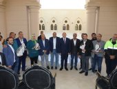 محافظ القاهرة يعلن الانتهاء من ترميم تركيبات «مقابر الخالدين» وتكريم الفنيين