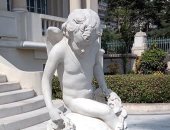 بمناسبة عيد الحب..  شاهد تمثال كيوبيد فى بهو متحف محمود خليل وحرمه