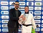 وزير الرياضة يهنئ صفا سليمان بأول إنجاز تاريخي للجودو المصرى فى كأس العالم
