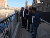 محافظ الغربية يتابع أعمال رصف وتطوير كورنيش ترعة الساحل بسمنود