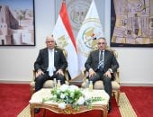 النائب العام يجرى زيارة لوزير العدل لتهنئته بتولى منصبه الجديد