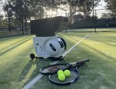 طرح مدرب تنس آلى بسرعة 130 كم ساعة وبطارية 8 ساعات