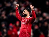 شاهد تحية جماهير ليفربول لـ محمد صلاح أثناء خروجه أمام برايتون