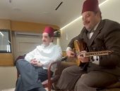 روبى بتغنى فى الأربعينيات.. فيديو لأحمد أمين وميشيل ميلاد من كواليس "النص"