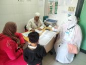 صحة كفر الشيخ: فحص 1234 مواطنا وإحالة 13 مريضا بالقافلة الطبية المجانية