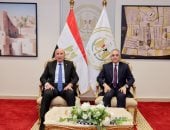 وزير العدل يستقبل رئيس مجلس القضاء الأعلى لتهنئته بتولي مهام منصبه