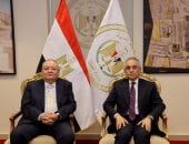 وزير العدل يستقبل رئيس مجلس الدولة لتهنئته بتولى مهام منصبه