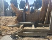 إزالة 6 حالات تعدى على الأراضى الزراعية بقريتى الغنيمية والحلافى بسوهاج