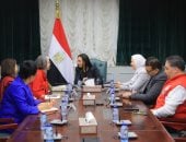 وزيرة التضامن: تقديم 800 ألف طن من المساعدات الإنسانية والإغاثية غزة