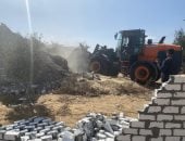 إزالة 23 حالة تعدٍّ على 14 فدانًا و22 قيراطًا بالإسماعيلية ضمن الموجة 28