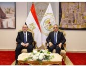وزير العدل يستقبل رئيس هيئة النيابة الإدارية
