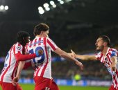 كلوب بروج ضد أتلتيكو.. الروخي بلانكوس يتفوق بثنائية فى الشوط الأول