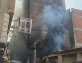 مصرع شخصين وإصابة 11 آخرون فى حادث حريق أدى لانهيار عقار بدمياط