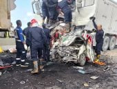 أسماء ضحايا حادث محور 30 يونيو ببورسعيد بعد مصرع 18 شخصا وإصابة 3