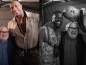 دواين جونسون يعلن انتهاء تصوير Jumanji 4 برسالة مؤثرة إلى دانى ديفيتو