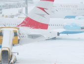 إغلاق مطار فيينا مؤقتا بسبب تساقط كثيف للثلوج