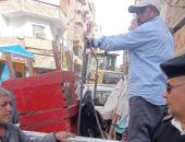 تحرير ومصادرة 190 محضرا ومخالفة فى حملة لشرطة المرافق بمركز جرجا بسوهاج