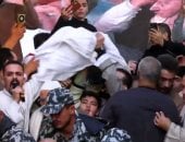 تقديم الكفن ينهى خصومة ثأرية بين عائلتين فى أوسيم.. صور