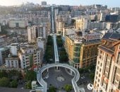 مدينة صينية تبنى أطول نظام سلالم متحركة خارجية فى العالم