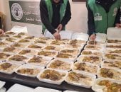 مؤسسة نبيل الكاتب عضو التحالف الوطني توزع 3000 وجبة جاهزة بمحافظة البحيرة