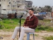 فنان فلسطينى: بكيت بعد مشاهدتى لمشهد القصف فى مسلسل صحاب الأرض