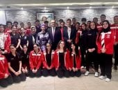 سفير مصر فى السنغال يستقبل بعثة السلاح على الإفطار بعد التتويج بـ42 ميدالية