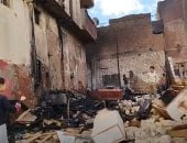 السيطرة على حريق مخزن أثاث بحى الأربعين في السويس دون إصابات