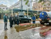 مياه المنوفية: شفط تجمعات مياه الأمطار بمختلف أنحاء المحافظة