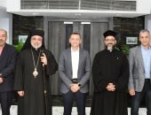 محافظ أسوان يستقبل مطران إيبارشية طيبة لتقديم التهنئة بشهر رمضان