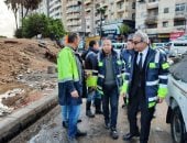 الصرف الصحي بالإسكندرية: تعاملنا مع تجمعات مياه الأمطار بنوة الشمس الصغرى