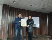 معهد الإسكندرية للإعلام يكرم الدكتور محمد ثروت بالتعاون مع وزارة التعليم العالى.. صور