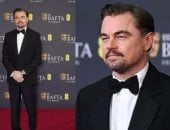 ليوناردو دى كابريو يتألق وحيدًا على سجادة جوائز بافتا.. صديقته الإيطالية غائبة