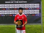 مروان عطية رجل مباراة الأهلى وسموحة فى الدورى