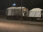 أمطار غزيرة تضرب شمال سيناء وتحذيرات من تقلبات جوية مفاجئة.. فيديو