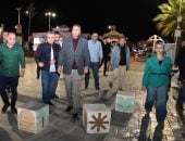 جولة ليلية لمحافظ جنوب سيناء بشرم الشيخ لمتابعة المشروعات السياحية وأعمال التطوير