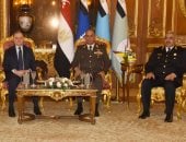 وزيرا الدفاع والداخلية يشهدان حفل إفطار بمناسبة شهر رمضان.. صور وفيديو