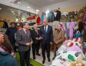 محافظ كفر الشيخ يفتتح المعرض الدائم للسلع الغذائية.. صور