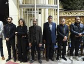 توافد الزملاء الصحفيين لتقديم واجب العزاء فى الزميل محمود نصر بالحامدية الشاذلية