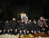 40 ألف مصلٍّ يؤدون صلاتي العشاء والتراويح في المسجد الأقصى