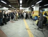 تفاعل جماهيري كبير مع مبادرة وزارة الثقافة بعرض السيرة الهلالية بمترو الأنفاق