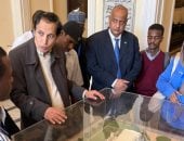 جامعة العاصمة تنظم زيارة تثقيفية للطلاب الوافدين إلى المتحف الزراعى بالدقى