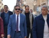 محافظ بورسعيد يوجه بالبدء فى المرحلة الثانية من تطوير منطقة عمرو بن العاص.. صور