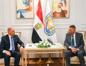 محافظ جنوب سيناء يستقبل مدير الأمن لتقديم التهنئة بمنصبه الجديد