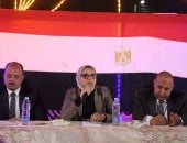 محافظ الوادي الجديد تعقد لقاءً جماهيريًا مع أهالي قرية بغداد بمركز باريس