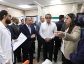 وزير الصحة يتفقد النموذج المرجعى الأول لرعاية السكتة الدماغية بمستشفى القناطر